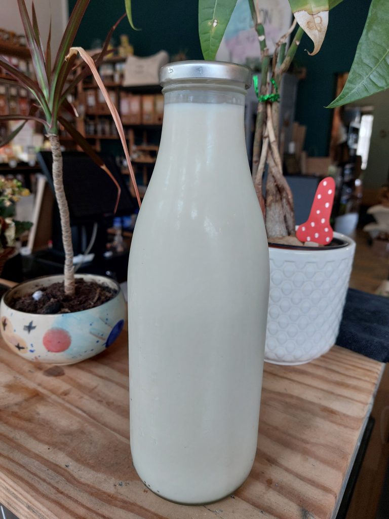 Bouteille de lait consignée