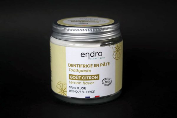 Dentifrice en pate citron bio