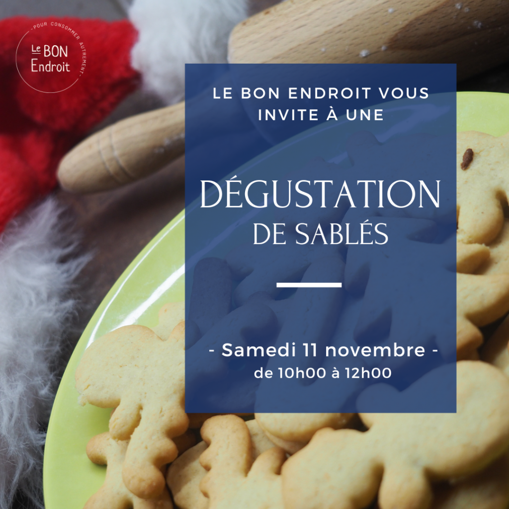 Dégustation de sablés